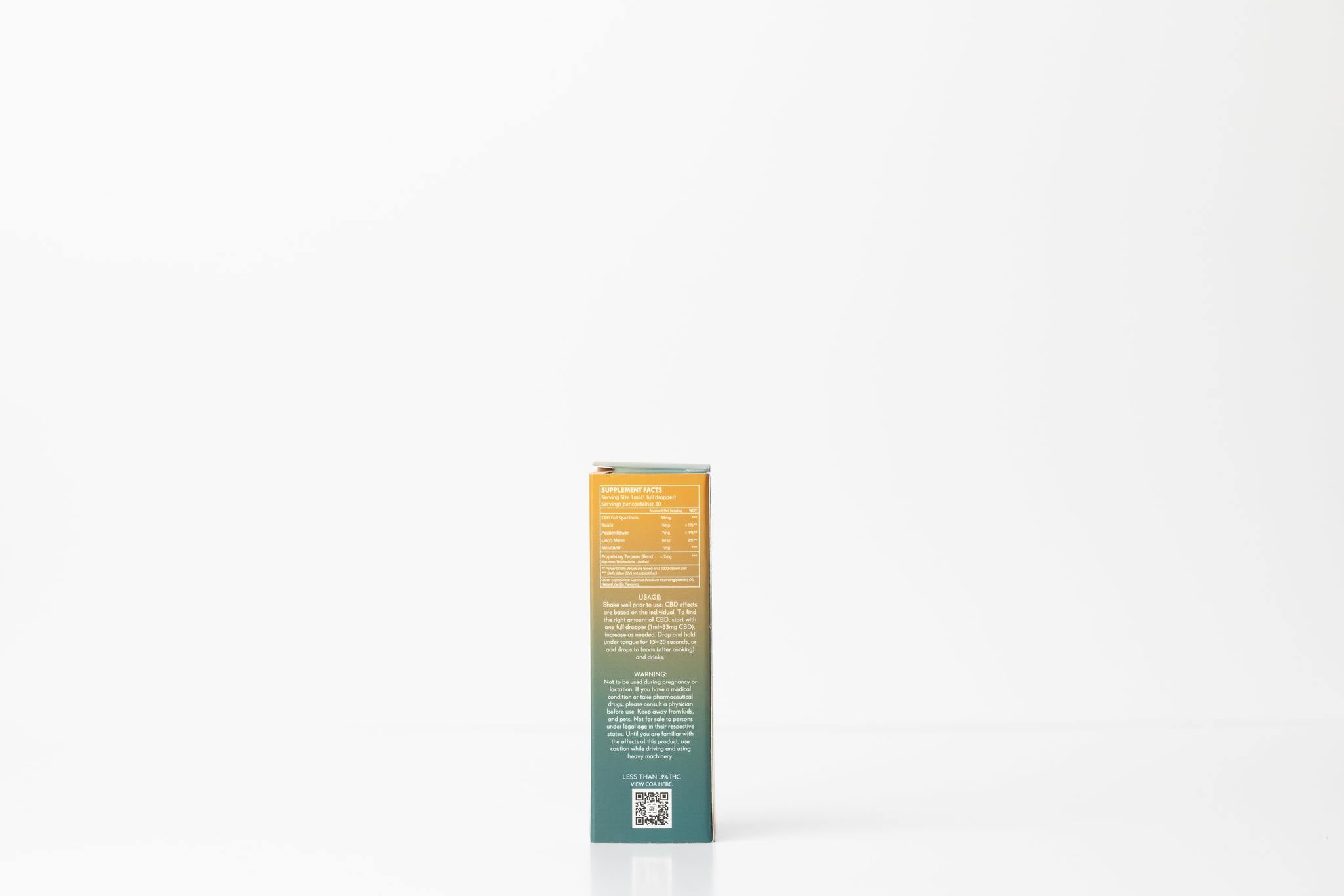 Love Herb Relax Full Spectrum CBD Vanilla Tincture Enhanced With Adaptogens 1000mg