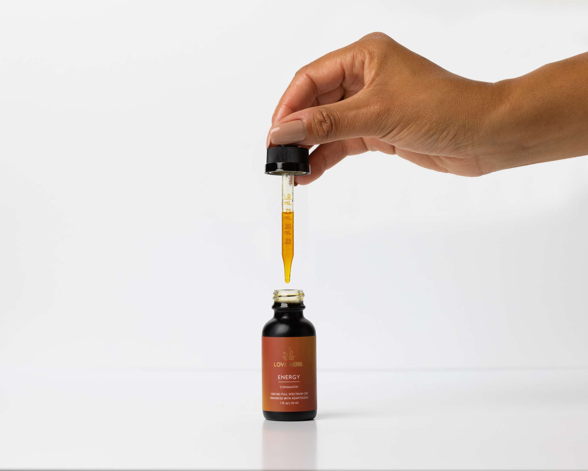 Energy Full Spectrum CBD Tincture Enhanced With Adaptogens 1000mg