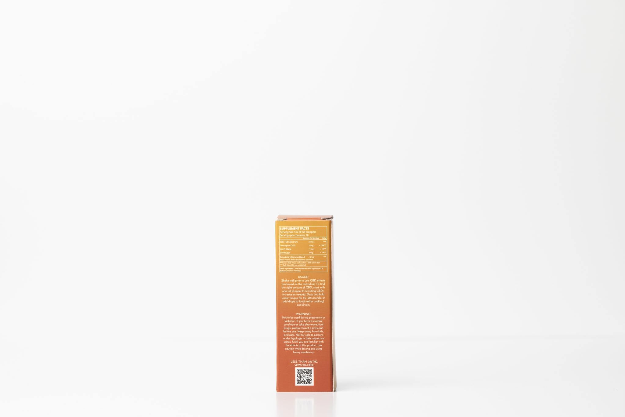 Energy Full Spectrum CBD Tincture Enhanced With Adaptogens 1000mg